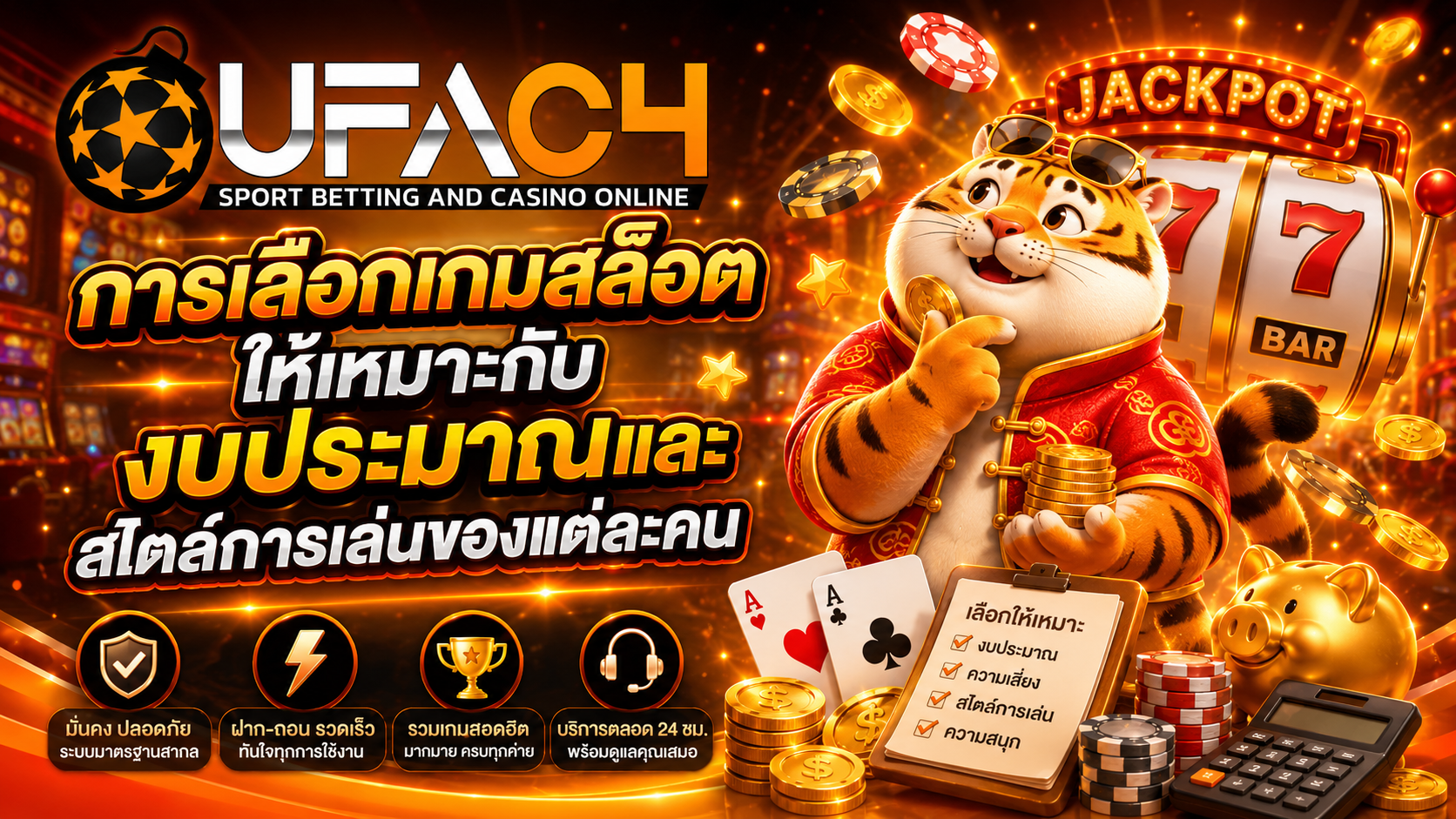 การเลือกเกมสล็อตให้เหมาะกับงบประมาณและสไตล์การเล่นของแต่ละคน​